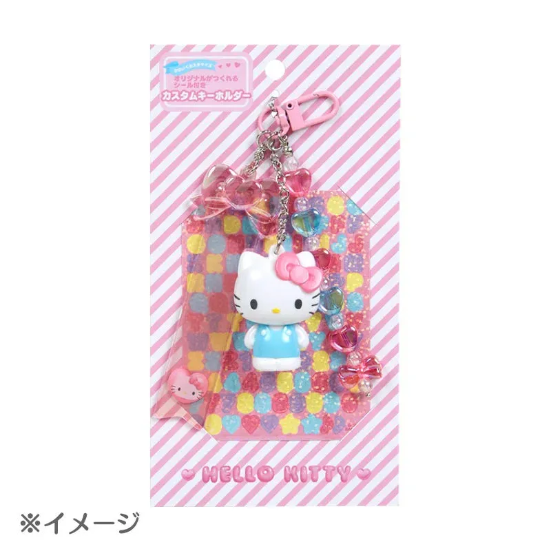 Japan Sanrio - Kuromi Custom Keychain (Clear and Plump 3D)