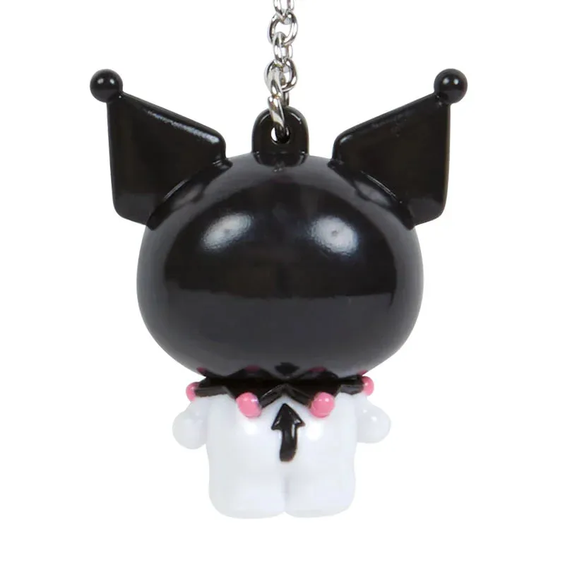 Japan Sanrio - Kuromi Custom Keychain (Clear and Plump 3D)
