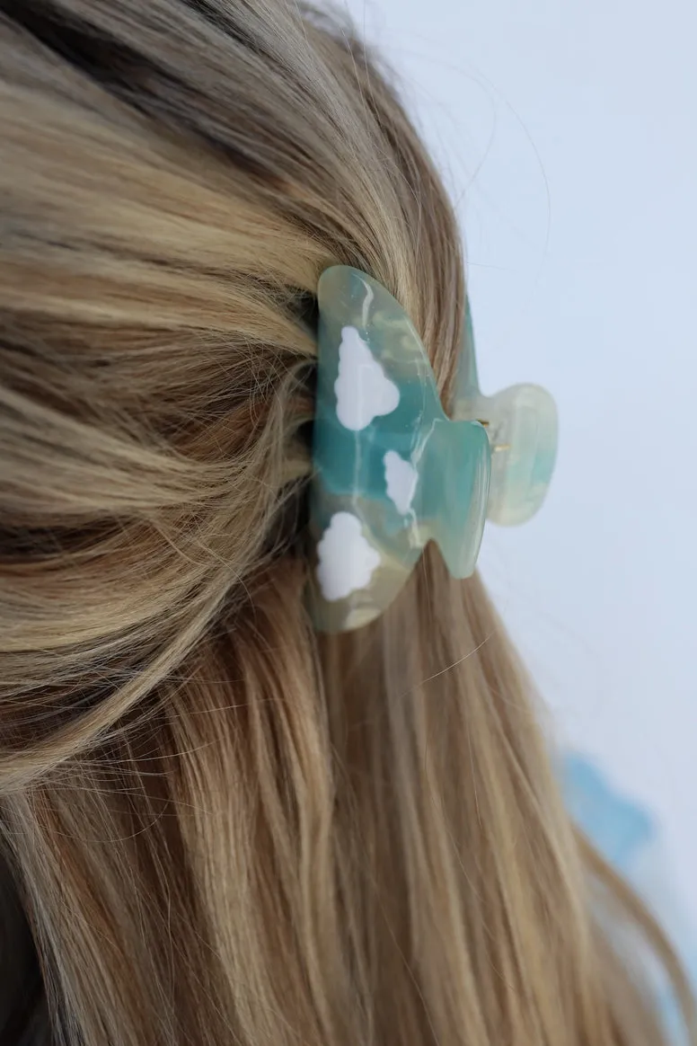 kaxi small cloud color changing claw clip