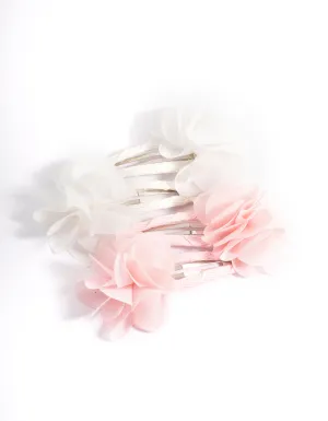 Kids Petal Flower Snaps 4-Pack