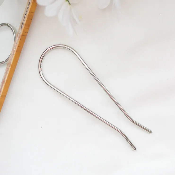 Korean Pearl U Hairpins