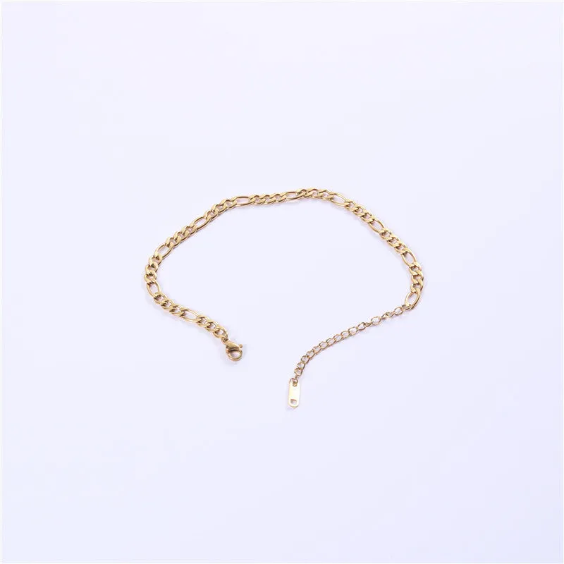 Ladies Titanium Steel Anklet