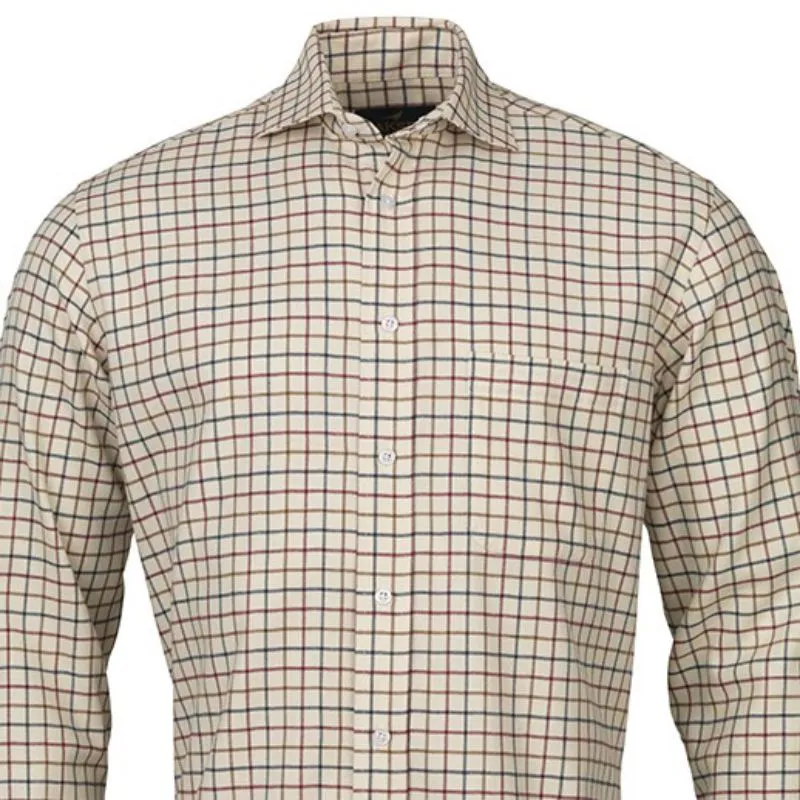 Laksen Albert Mens Check Shirt - Pine