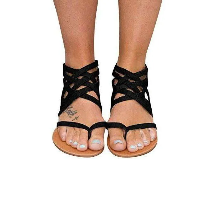 Lattice Sandals