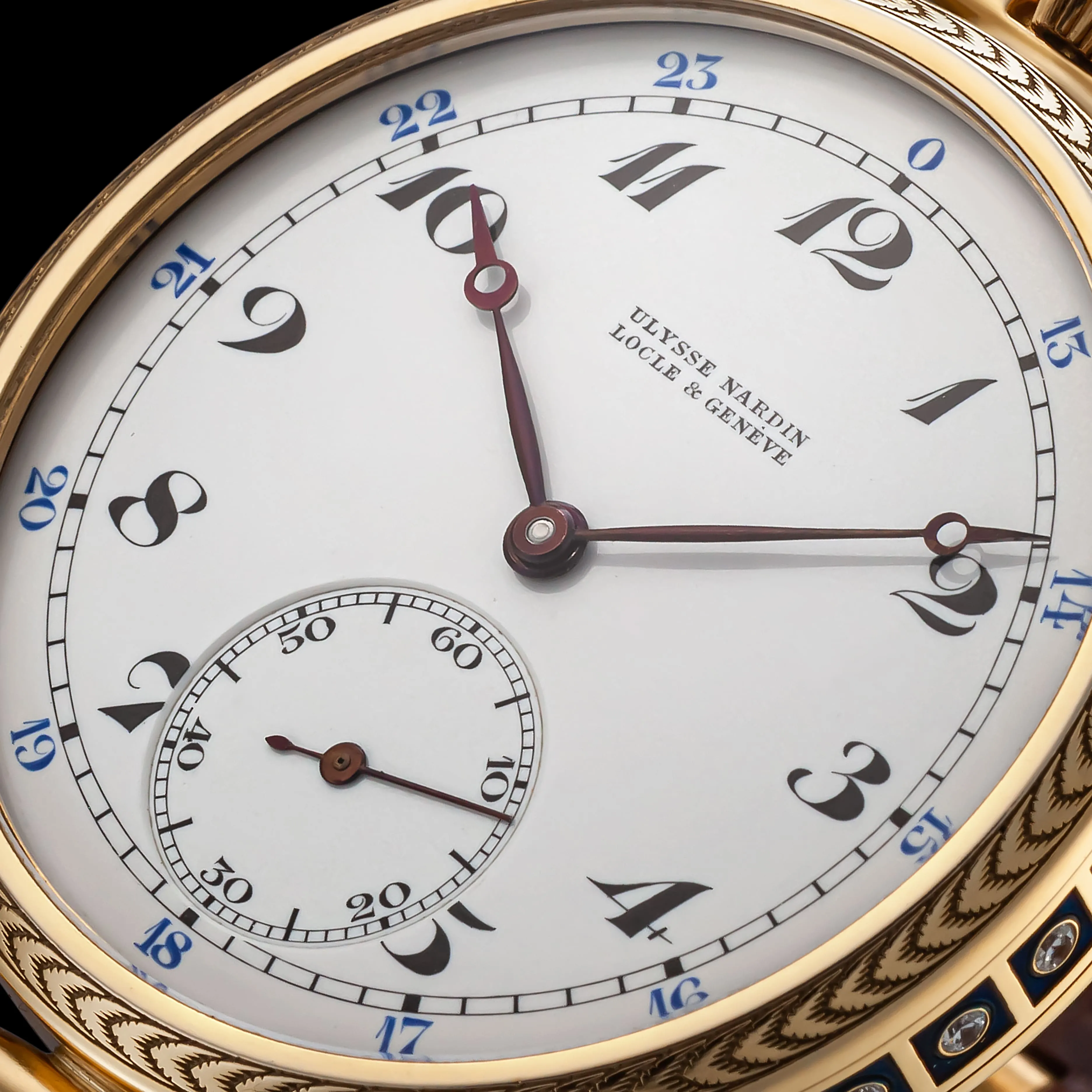 LUNA Men's Wristwatch fits Historic Swiss UN Mechanical Movement