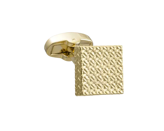 Lux Square Gold Cufflinks