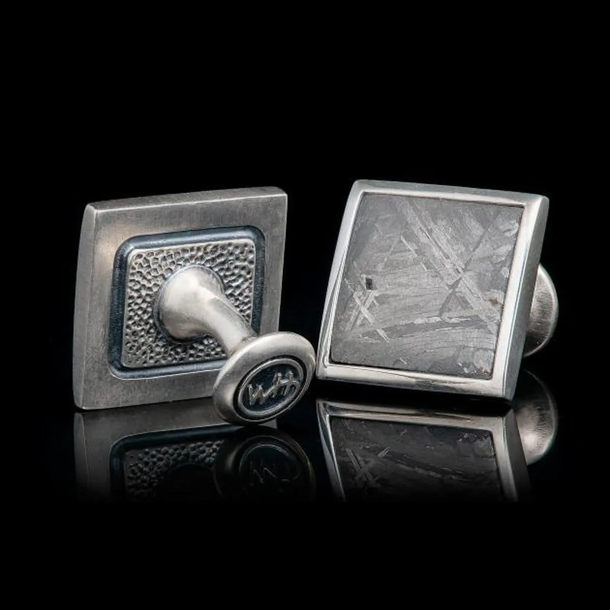 Men's Meteorite Duo Cufflinks - CL MET