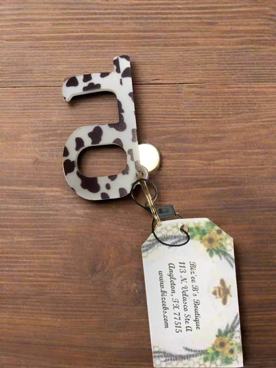 No Touch Stylus Tassel Keychain