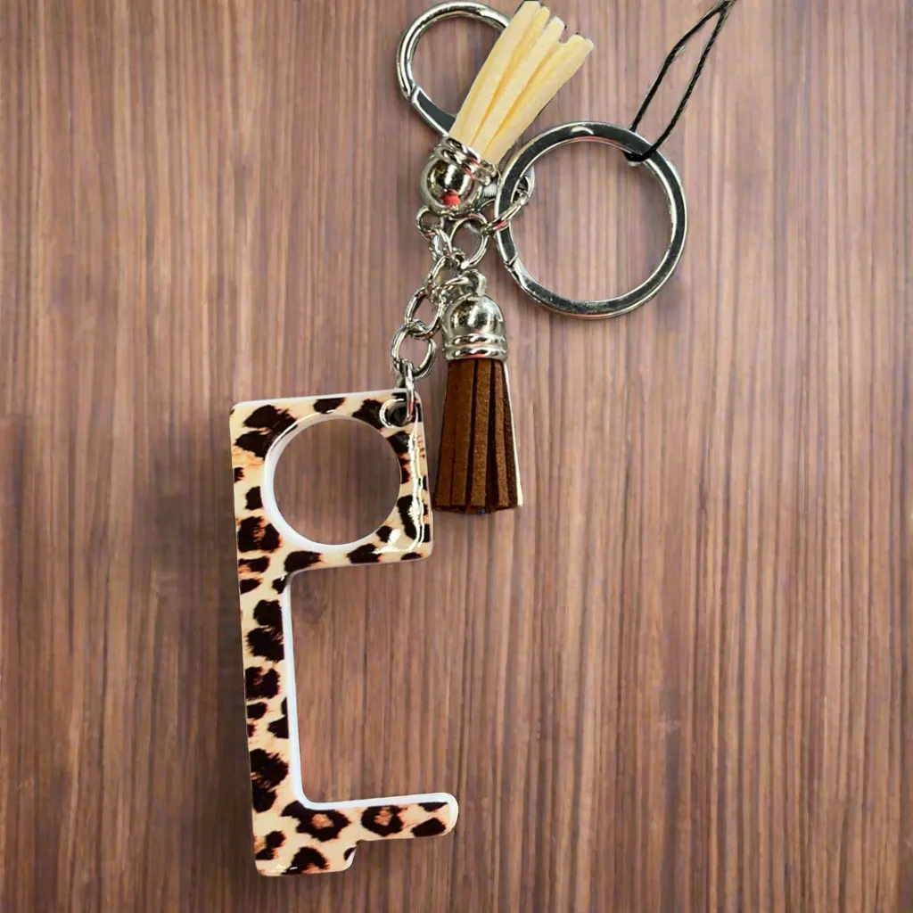 No Touch Stylus Tassel Keychain