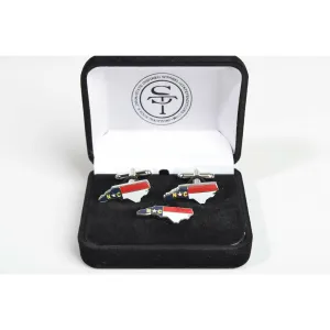North Carolina Traditional Cuff Links Set