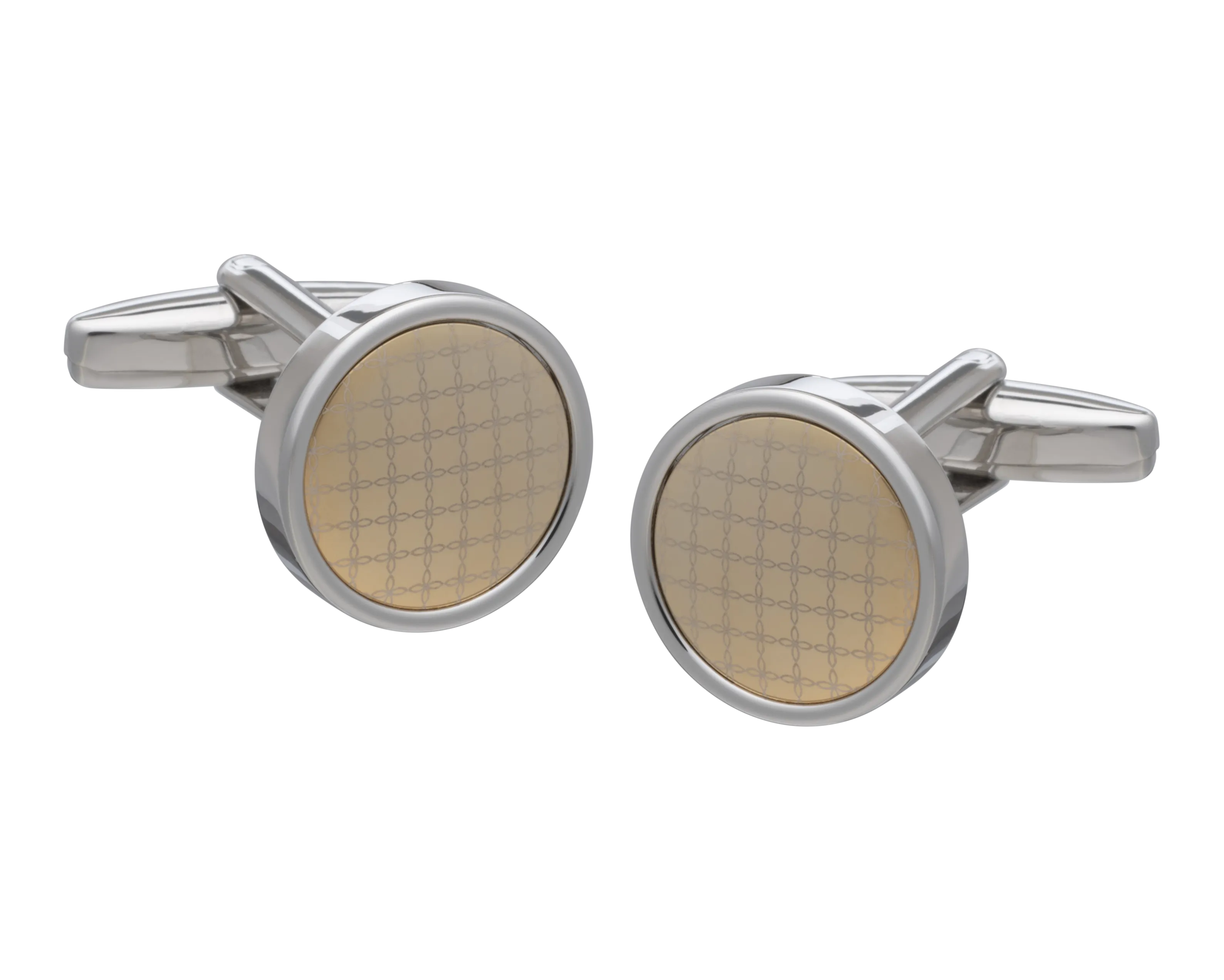 Ornate Decadence Gold Cufflinks