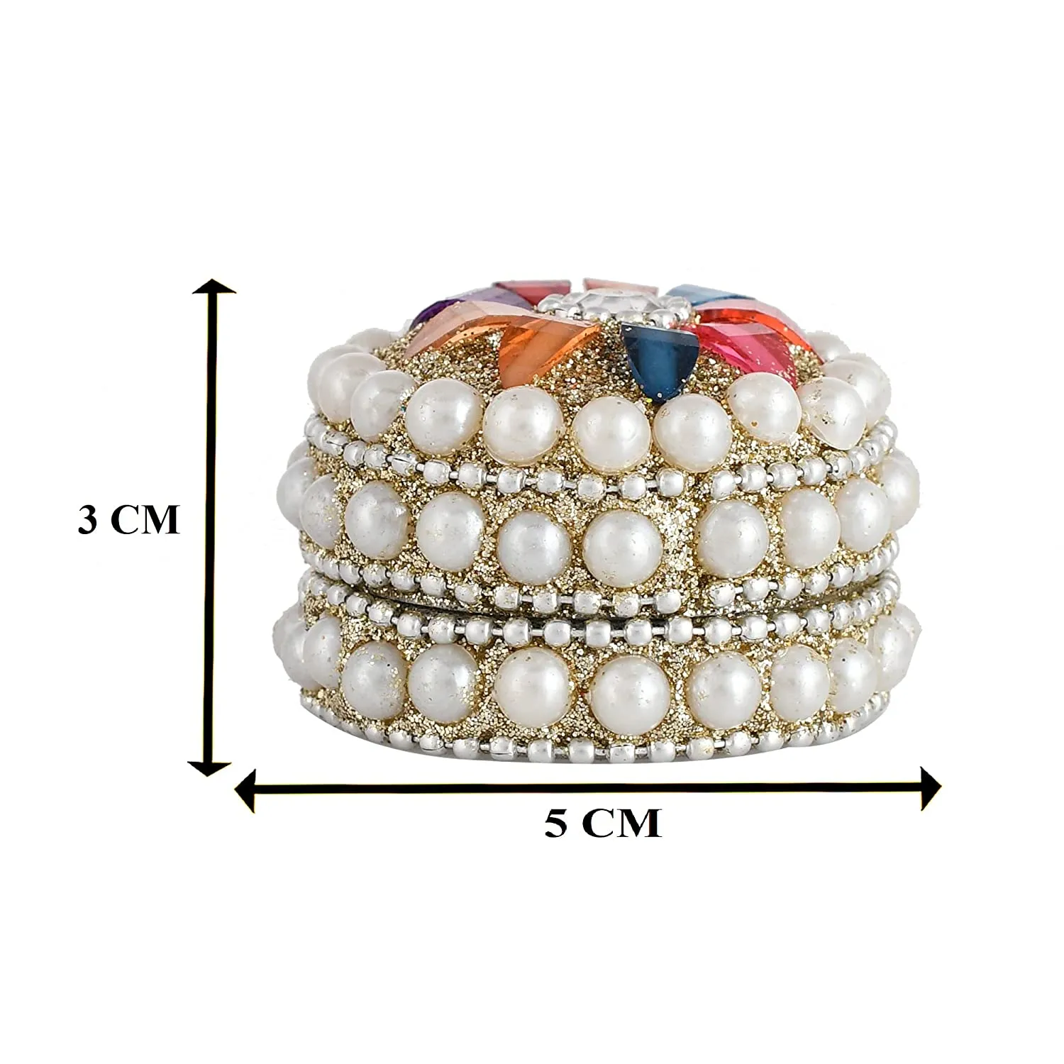 Pack of 12 - Aluminum Sindoor Daani, Kumkum Box Bharani Wedding Return Gifts