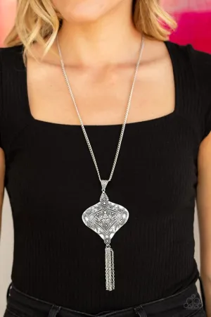 Paparazzi Necklace ~ Rural Remedy - Silver