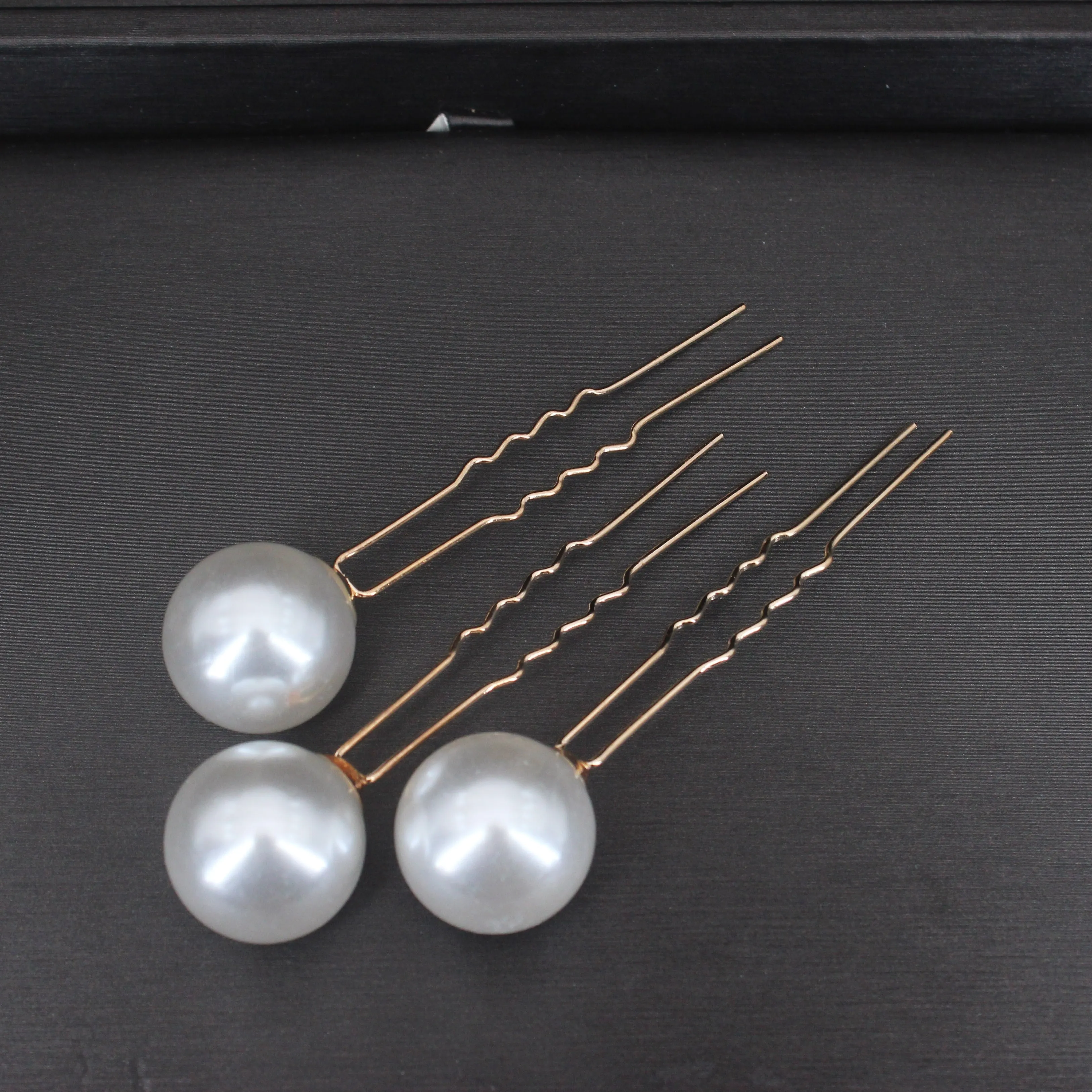 Pearl Bridal Hairpins Set