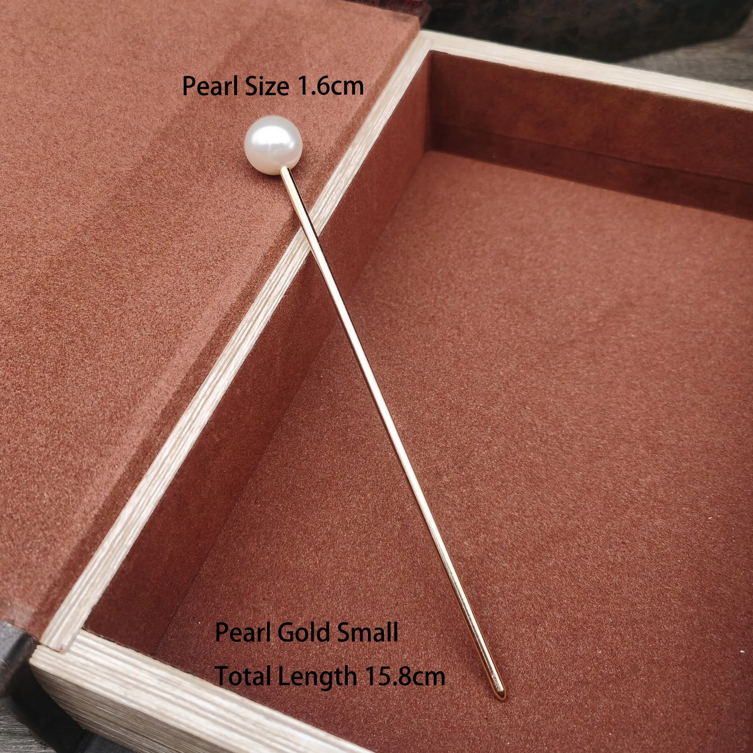 Pearl Hairpins & Barrette Set
