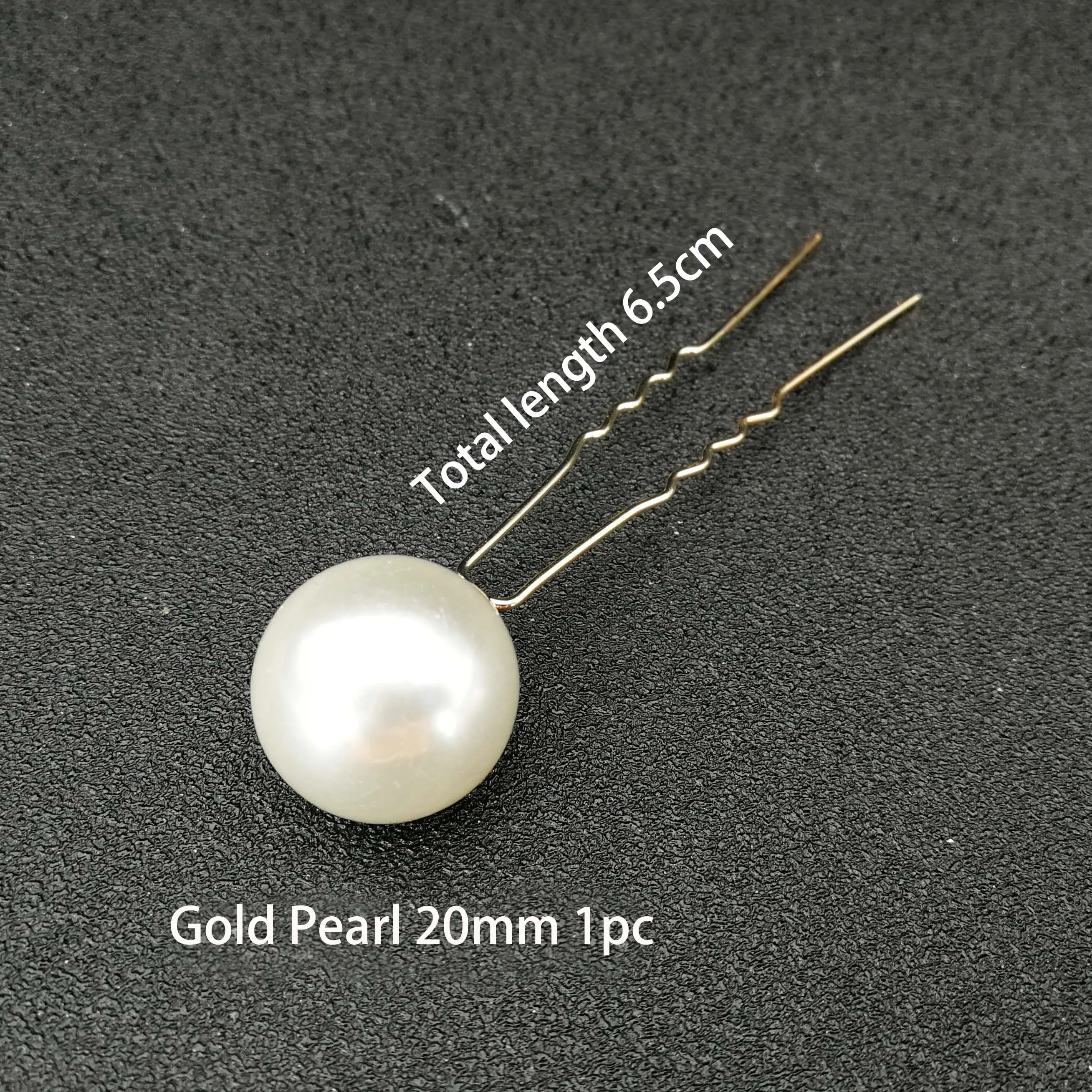Pearl Hairpins & Barrette Set