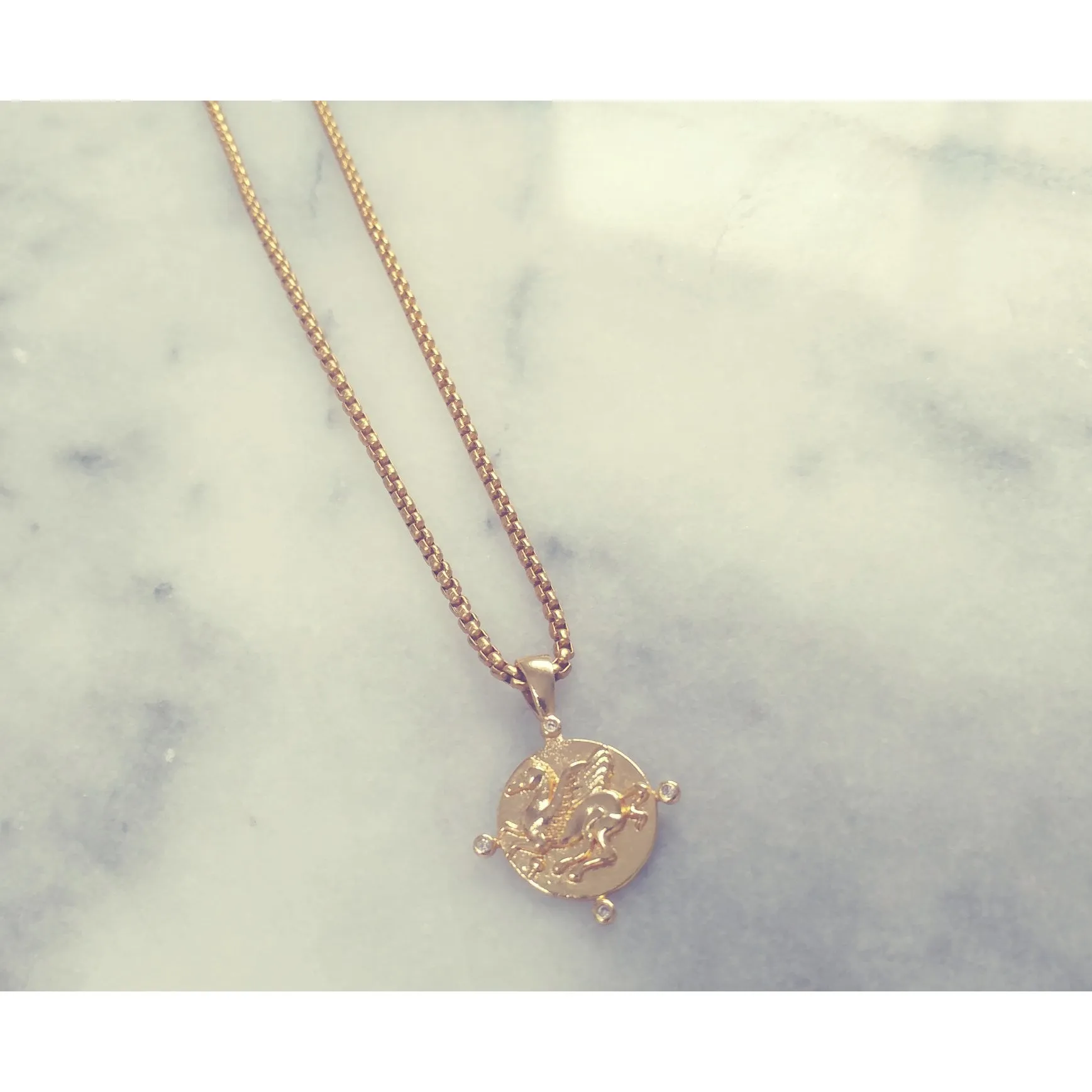 Pegasus necklace