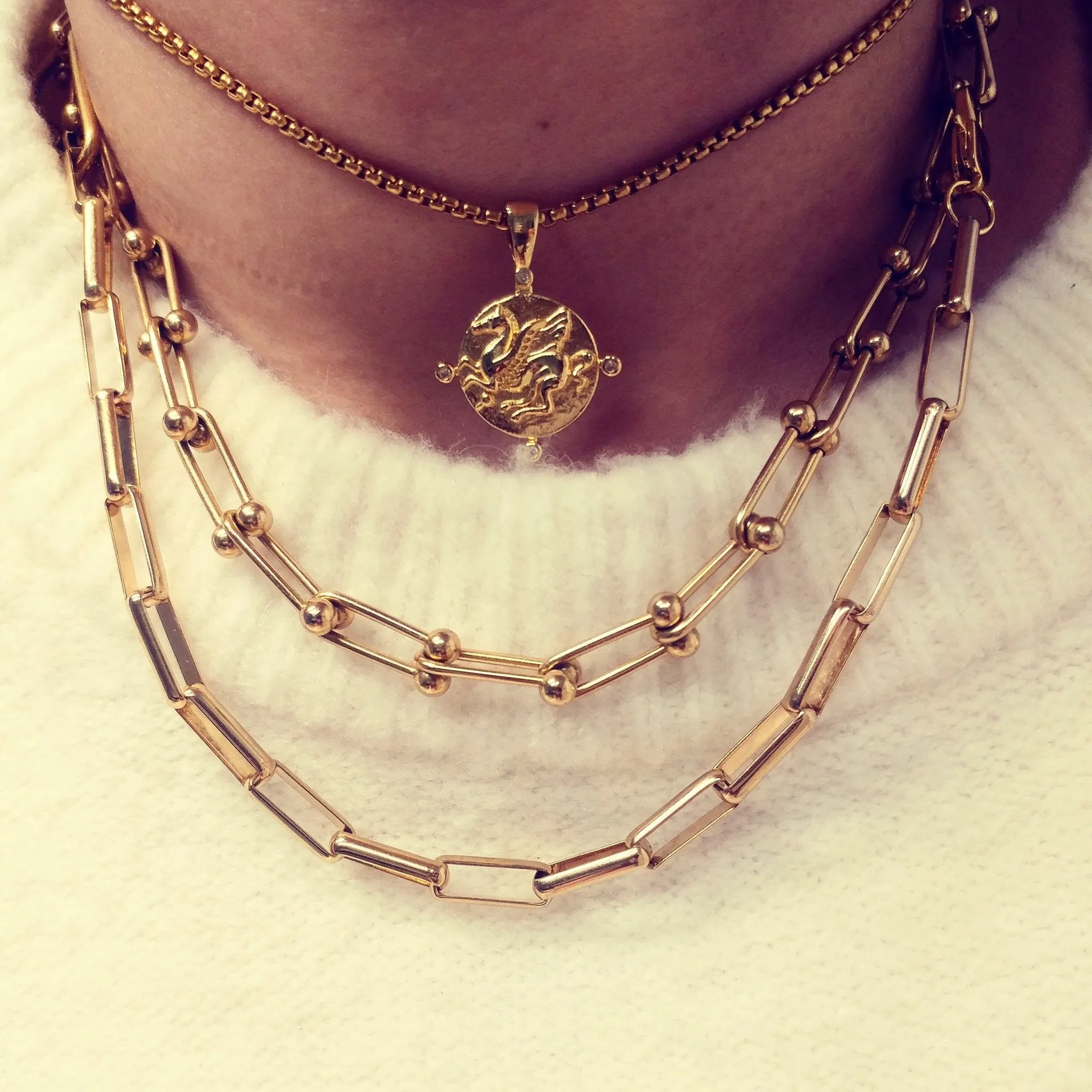 Pegasus necklace