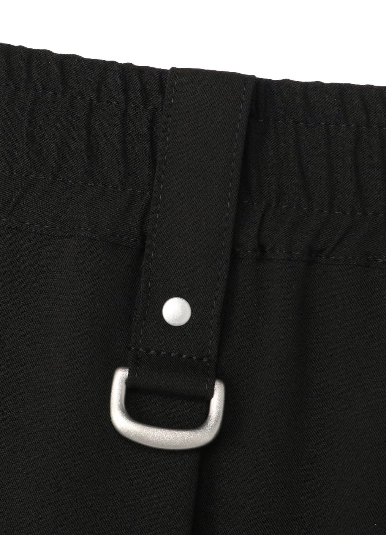 PE/RAYON GABARDINE STRETCH STUDS SLIM MACKIN SAROUEL PANTS