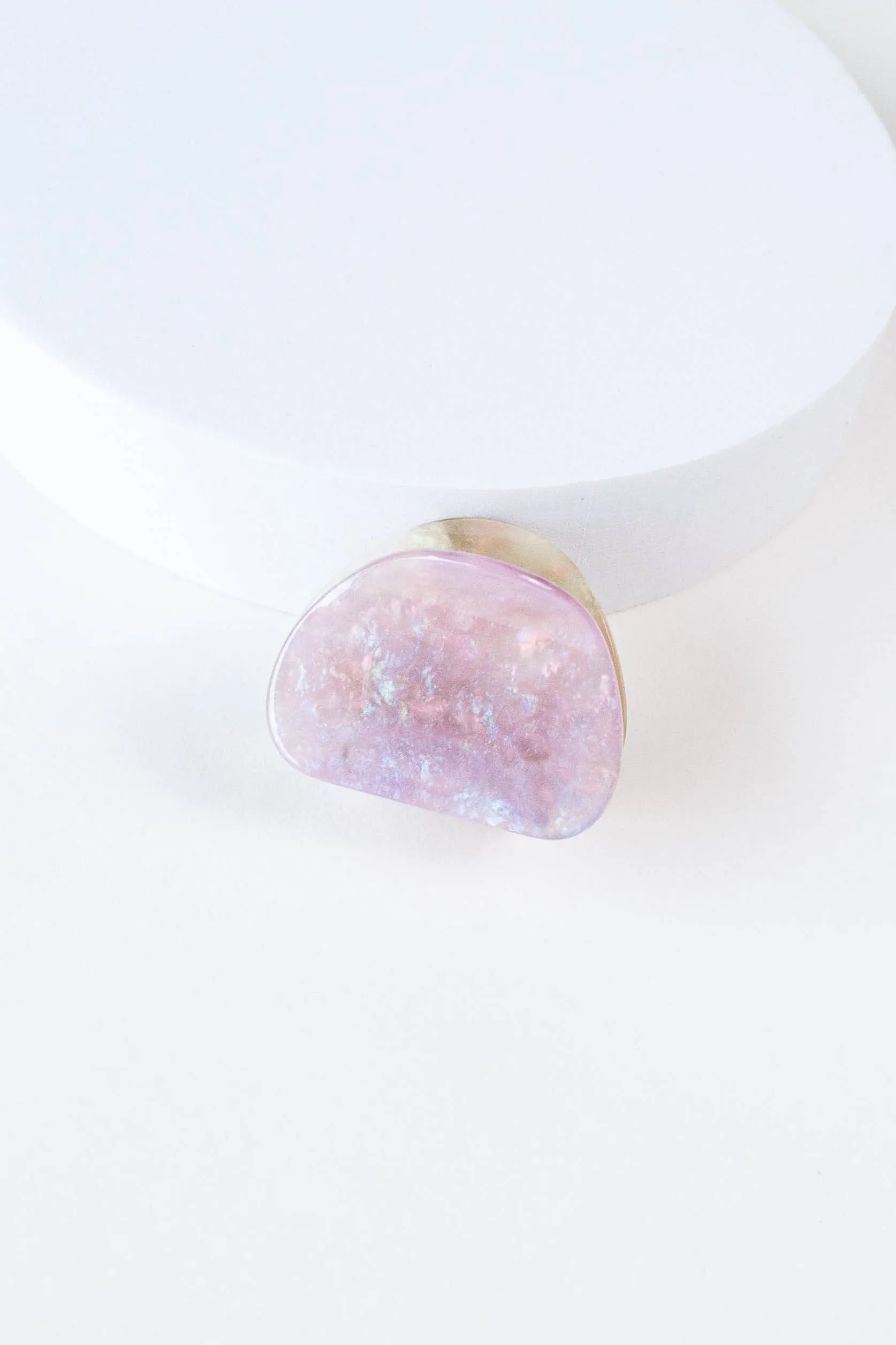 Pink Clouds Hair Clip