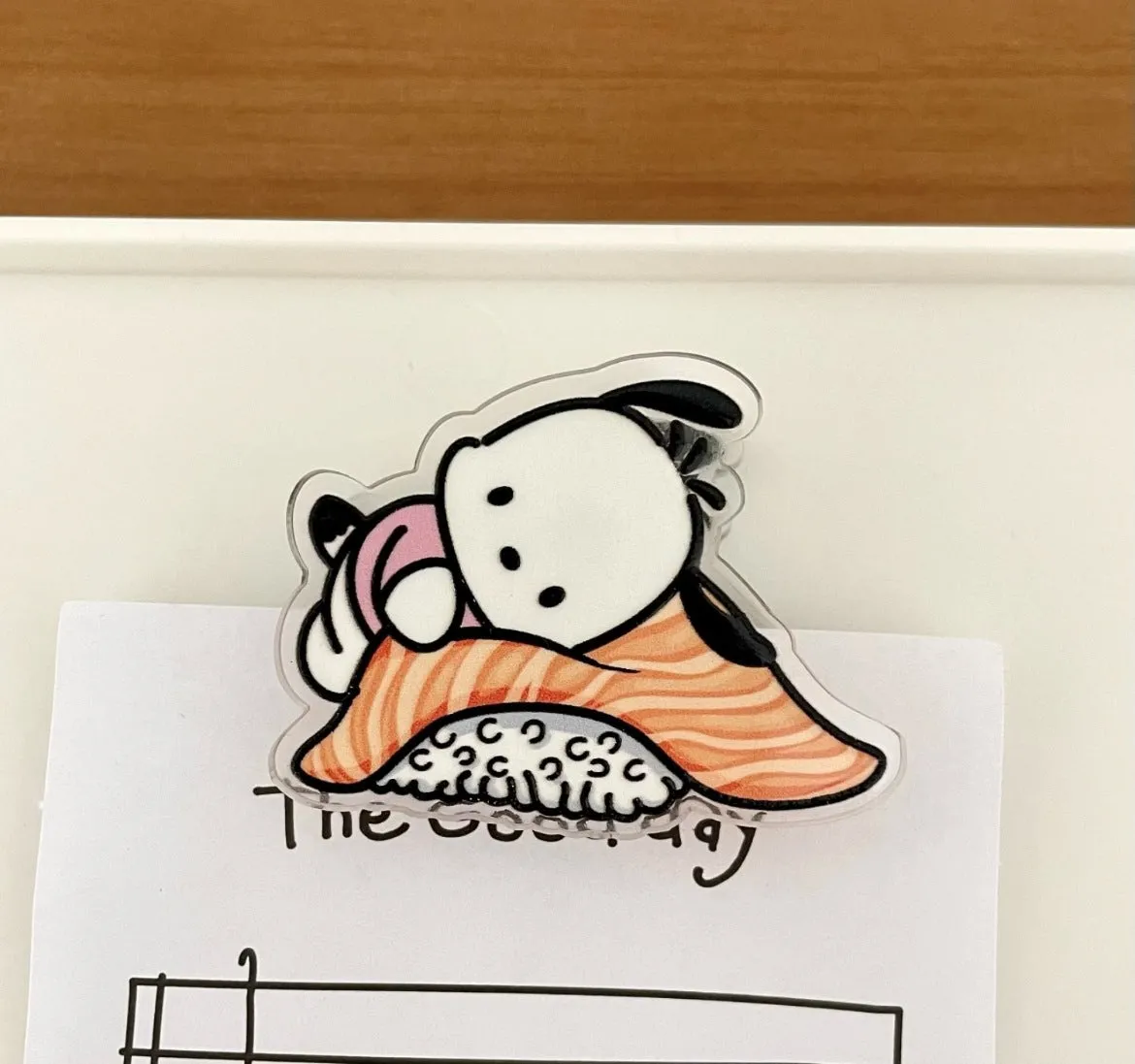Pocha Sushi Design Paper Clip