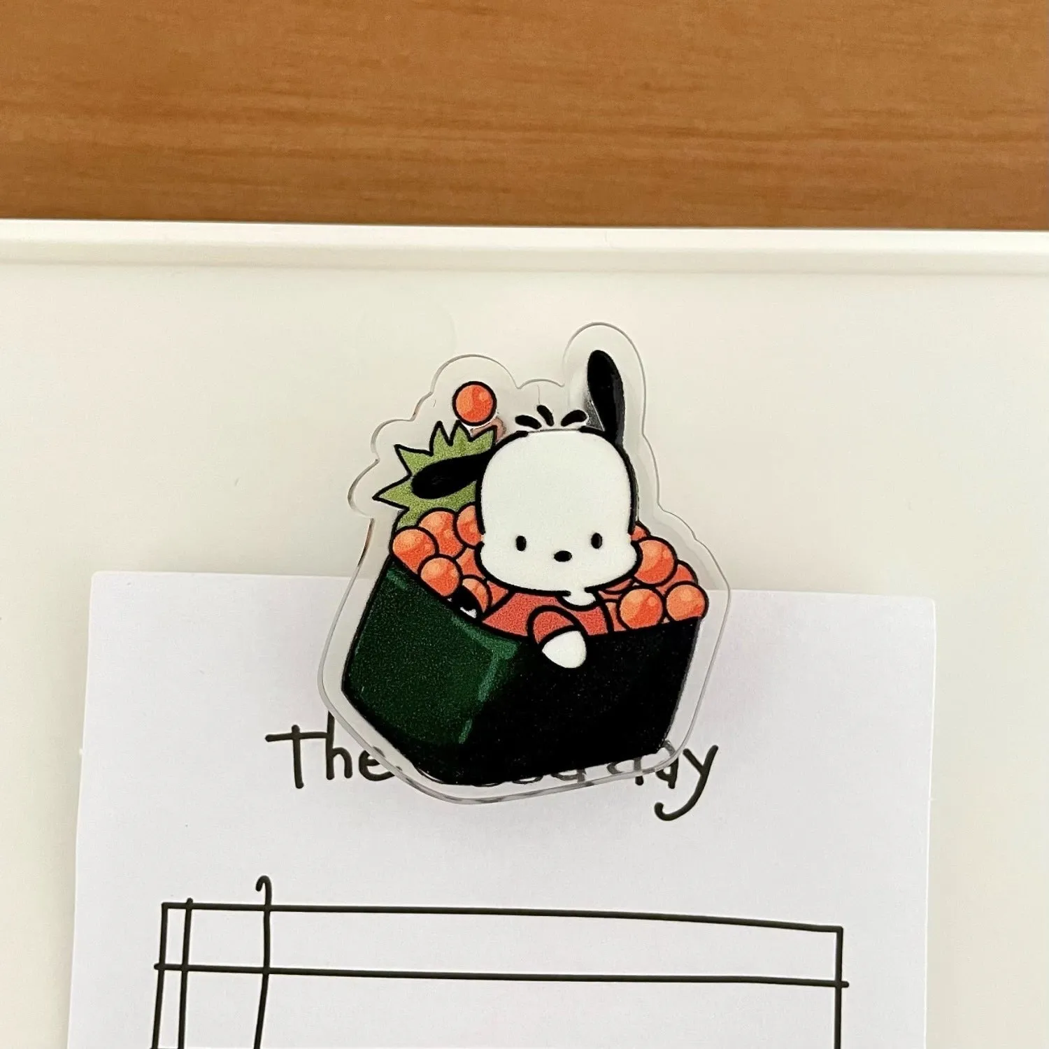Pocha Sushi Design Paper Clip