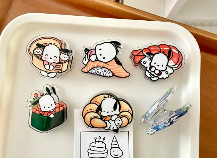 Pocha Sushi Design Paper Clip