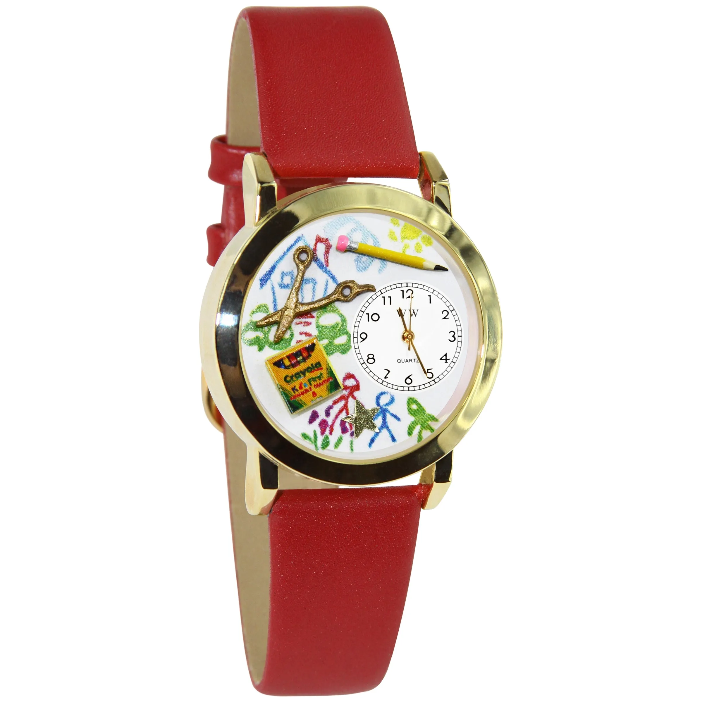 Preschool Teacher 3D Watch Small Style