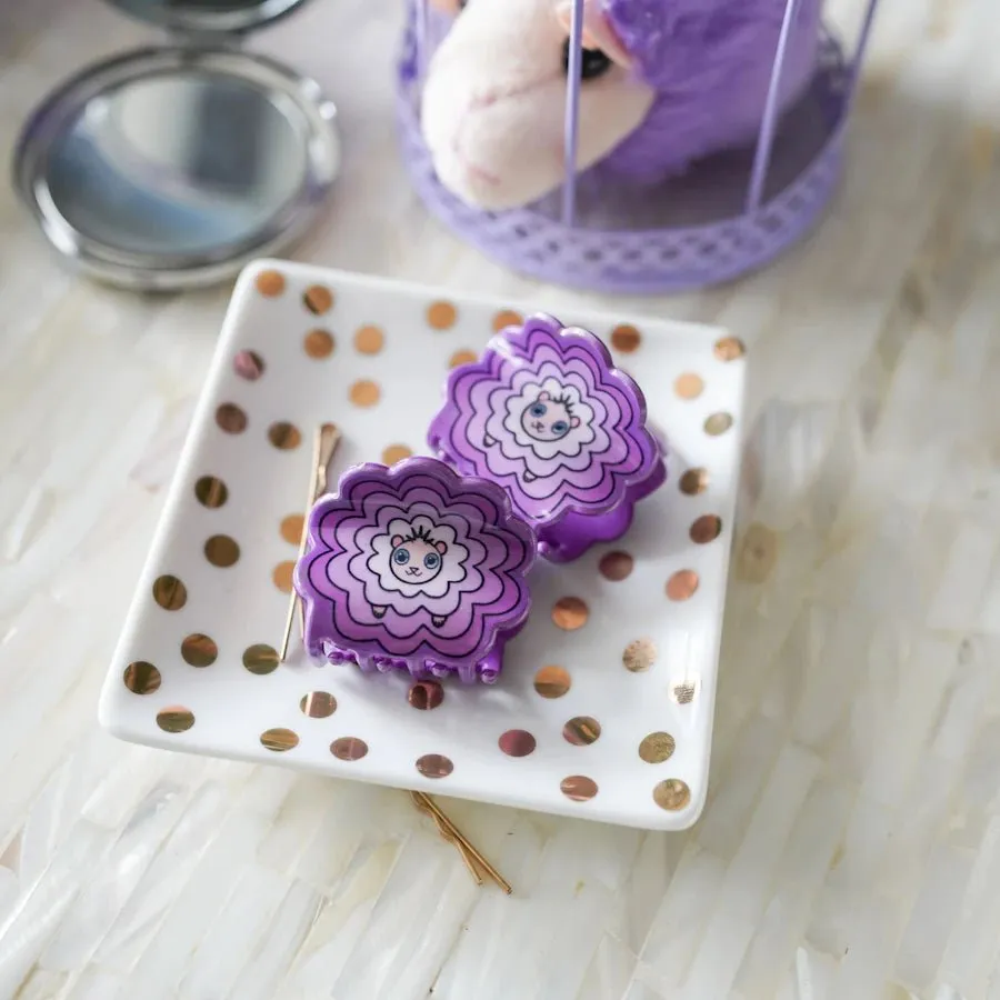 Puff Pet Hair Clips