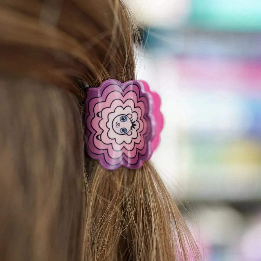 Puff Pet Hair Clips