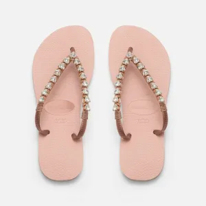 Queen of Hearts Flip Flops