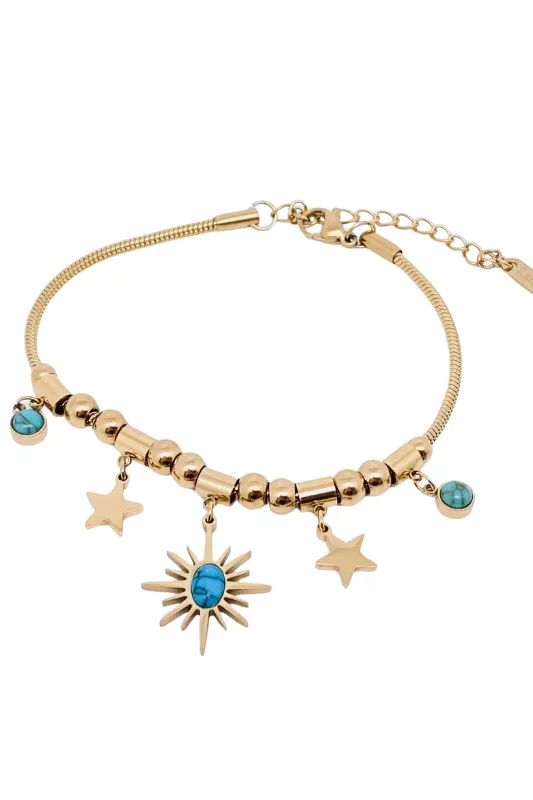 Raven Charm Bracelet
