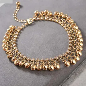 Retro Ethnic Style Beach Anklet Leisure Street Shooting Foot Chain