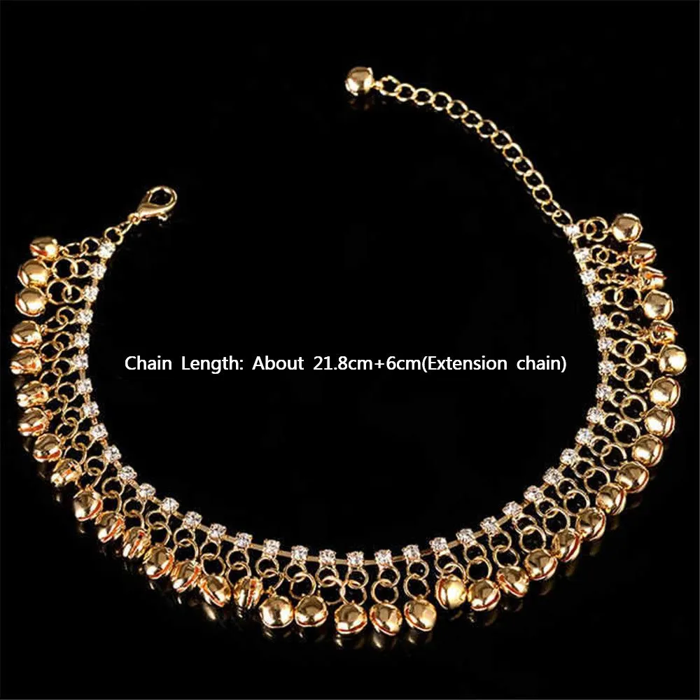 Retro Ethnic Style Beach Anklet Leisure Street Shooting Foot Chain