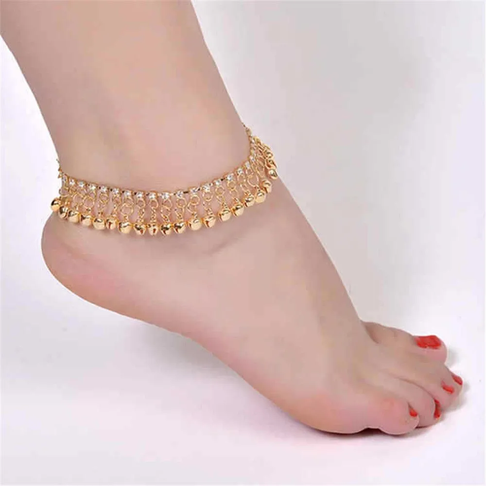 Retro Ethnic Style Beach Anklet Leisure Street Shooting Foot Chain