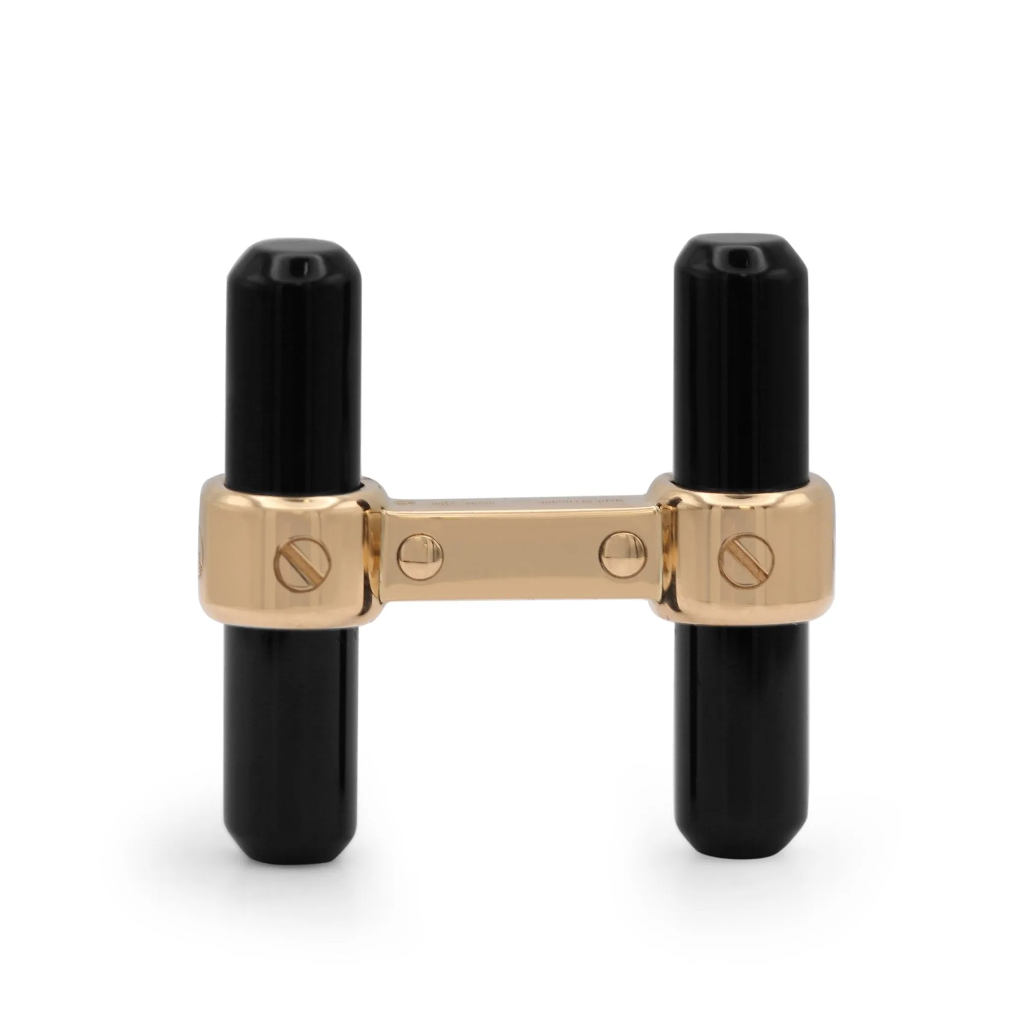 Santos De Cartier Daily Mood Cufflinks - Gold & Silver