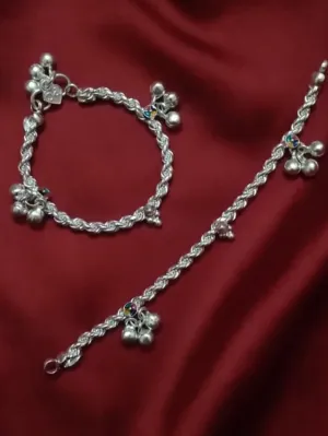 Silver Anklets Babies (0-1 yr)