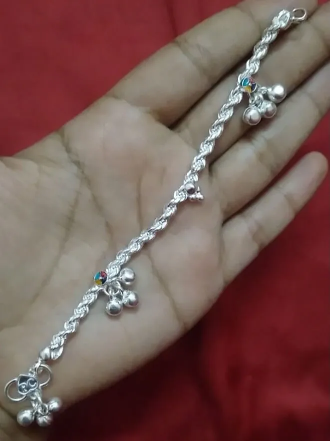 Silver Anklets Babies (0-1 yr)