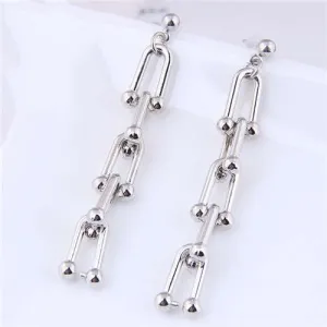 Silver Silver Lure Long Chains