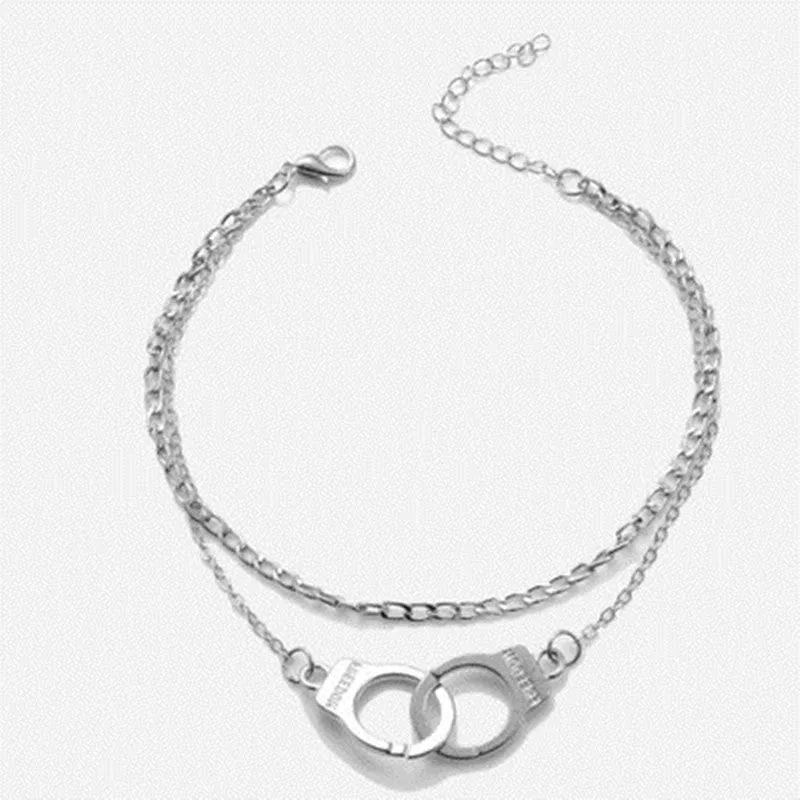 Small Handcuffs Bracelet Korean Girl Anklet
