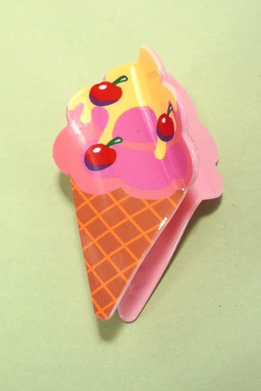 Sweet Treat Hair Claw Clips