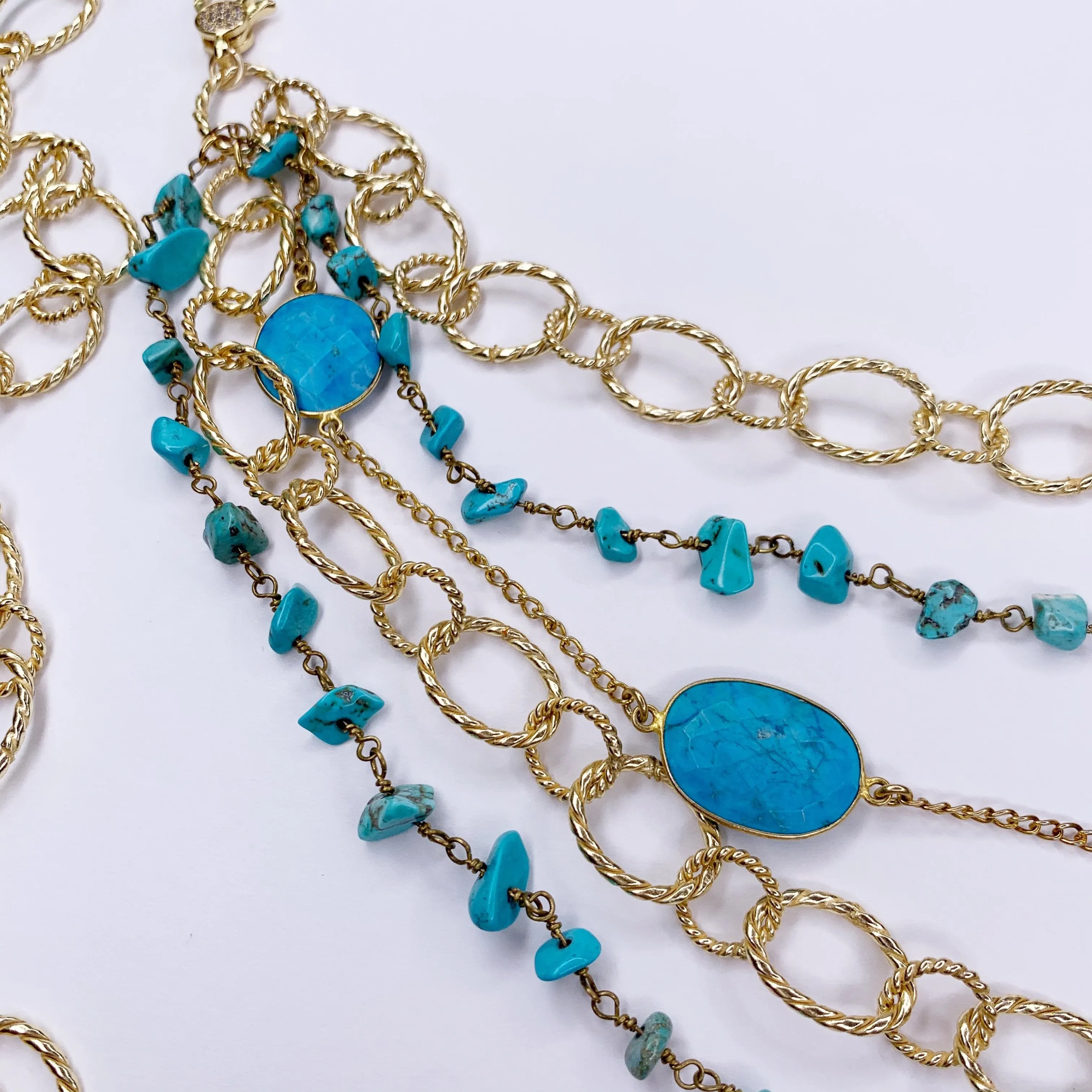 Turquoise Gemstone Belt