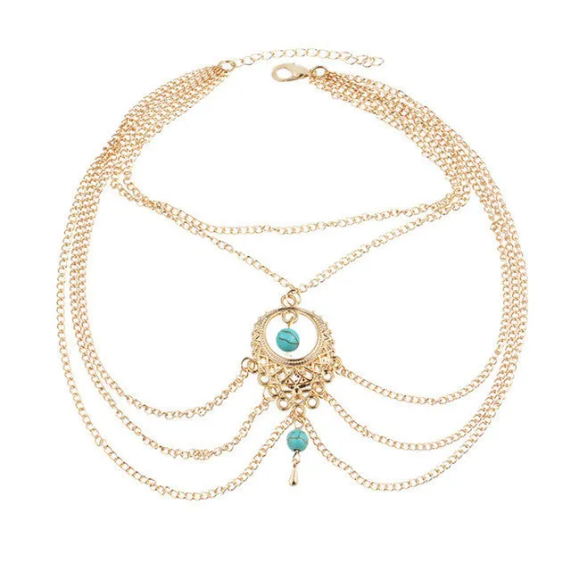 Vintage Gold and Silver Anklets