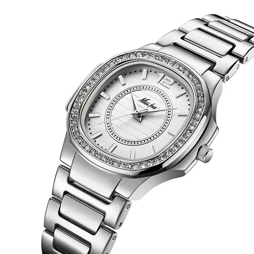 Women's Diamond Quartz Gold Wristwatch