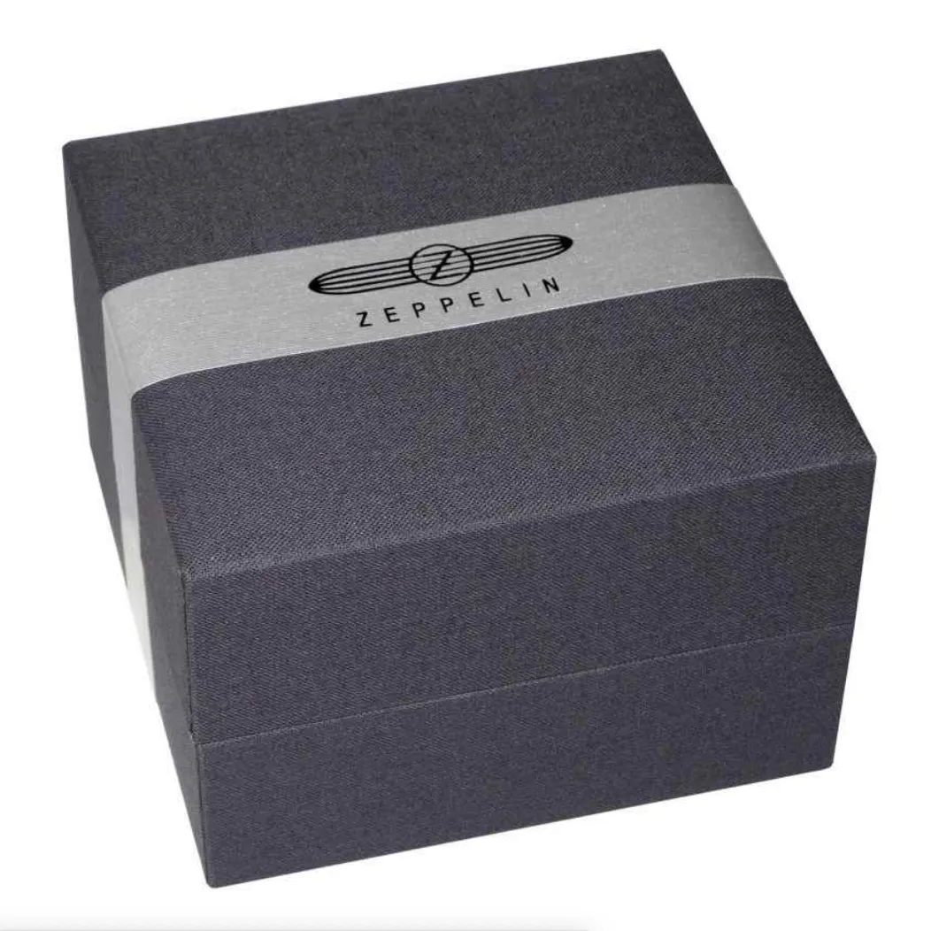 ZEPPELIN LADIES' QUARTZ LUNA WATCH WITH METAL BRACELET 7639-M4